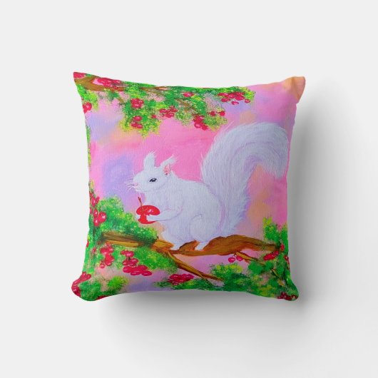 ホワイリス枕デザイン クッション (正面)