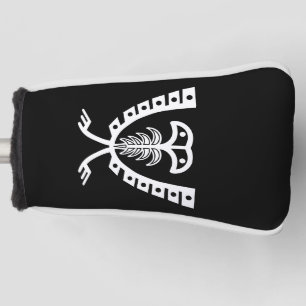 ホワイワシ二頭 ゴルフヘッドカバー