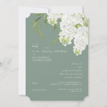 ホワエレガントイトアジアナダークセージブライダルシャワー