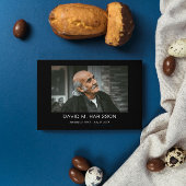 ホワエレガントイトカスタム鳩フォト葬儀 サンキューカード