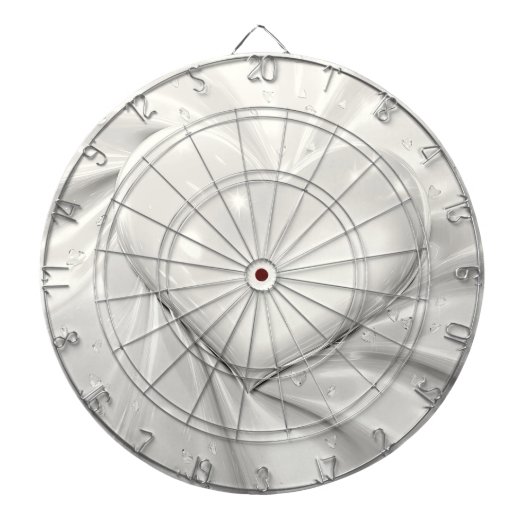 ホワエレガントイトクリームハートダーツボード ダーツボード (正面)