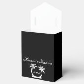 ホワエレガントイトパームビーチ結婚式 フェイバーボックス (オープン)