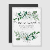 ホワエレガントイトマグノリア水色フローラ移動 (正面/裏面)