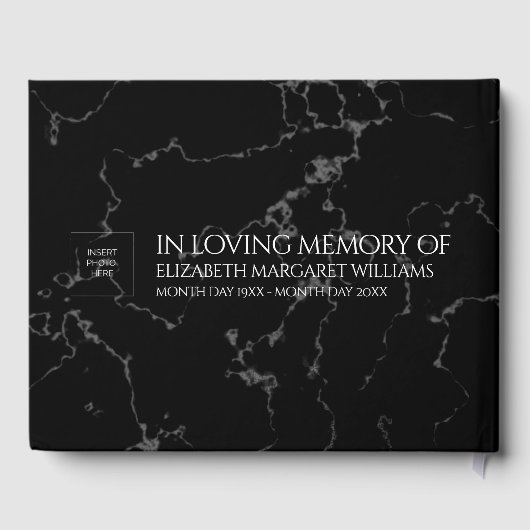 ホワエレガントイトユリお祝い ゲストブック (裏面)