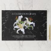 ホワエレガントイトユリお祝い ペーパーパッド (インサイチュ)