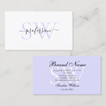 ホワエレガントイトライトパステルベビーブルーイニシャル