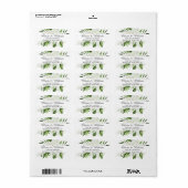 ホワエレガントイトラクボヘミアンフローラ結婚ズ ラベル