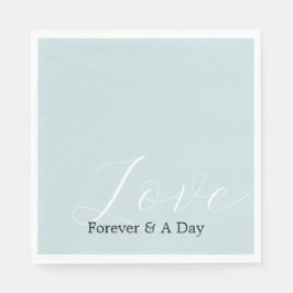 ホワエレガントイトラブアクアミント結婚ズ スタンダードランチョンナプキン