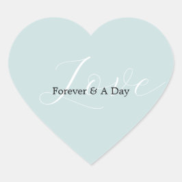 ホワエレガントイトラブアクアミント結婚ズ ハートシール