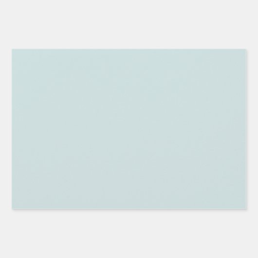 ホワエレガントイトラブアクアミント結婚ズ ラッピングペーパーシート (正面3)