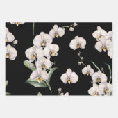 ホワエレガントイトランズパームズトロピカルフローラ ラッピングペーパーシート (正面3)