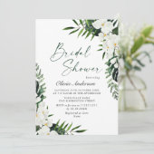 ホワエレガントイトランズボヘミアンブライダルシャワー 招待状 (スタンド正面)