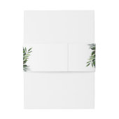 ホワエレガントイトランズボヘミアン結婚式招待状 招待状ベリーバンド (裏面例)