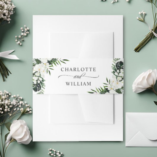 ホワエレガントイトランズボヘミアン結婚式招待状 招待状ベリーバンド