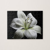 ホワエレガントイトリリーパズル ジグソーパズル (横)