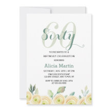 ホワエレガントイトローズユーカリプトゥスフローラ60誕生日