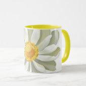 ホワエレガントイトロータスイラストレーション マグカップ (正面右)