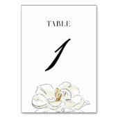 ホワエレガントイト・マグノリア結婚ズ テーブルナンバー (正面)