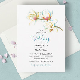 ホワエレガントイモダントマグノリアフローラ結婚ズ