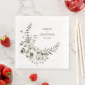 ホワエレガントイ素朴アネモン赤面バラユーカリ (インサイチュ)