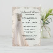 ホワエレガントイ結婚トの練習招待状 招待状 (スタンド正面)