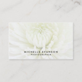ホワエレガントートオーバーレイプロフェッショナル写真家 名刺