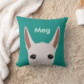 ホワカスタマイズイトポデンコ顔 クッション (ブランケット)