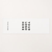 ホワカスタムイト・ビジネス・ロゴ名Instagram ヨガマット (正面(横))