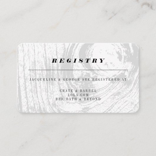 ホワクラシックイ素朴トグ結婚リーン エンクロージャーカード (正面)