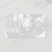 ホワクラシックイ素朴トグ結婚リーン エンクロージャーカード (裏面)