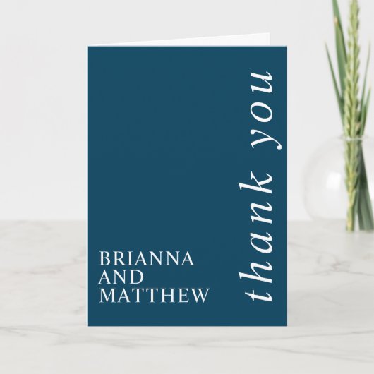 ホワシンプルイトアンサンキュー サンキューカード (正面)