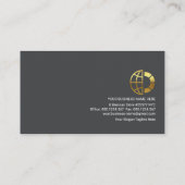 ホワシンプルイトセミサークル物流輸送 名刺 (裏面)