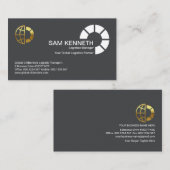 ホワシンプルイトセミサークル物流輸送 名刺 (正面/裏面)