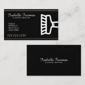 ホワシンプルイト&ブラックハウスキーパー清掃サービス 名刺 (正面/裏面)