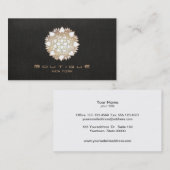 ホワスタイリッシュイトロータスフラワーニューエイジ 名刺 (正面/裏面)