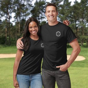 ホワパーソナライズされたイトゴルフクラブ名スタンプ Tシャツ