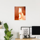 ホワファンシーイトサーカスポニーヴィンテージジプシースタイル ポスター (ホームオフィス)