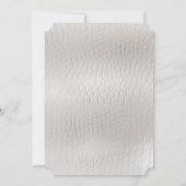 ホワフェイクイ結婚レザー 招待状 (裏面)