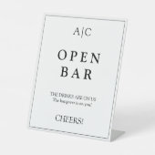 ホワモダンイエレガントトモノグラ結婚ムバー 台座サイン (正面)