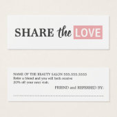 ホワモダンイクールトローズ美しいサロン紹介 (正面&裏面)