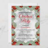 ホワモダンイトクリスマスパーティー 招待状 (正面)