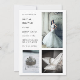 ホワモダンイトコラージュブライダルブランチ 招待状