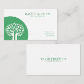 ホワモダンイトツリー葉社会事業 名刺 (正面/裏面)