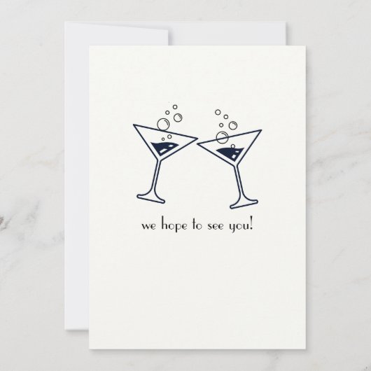 ホワモダンイト二重お祝いジョイント誕生日 招待状 (裏面)