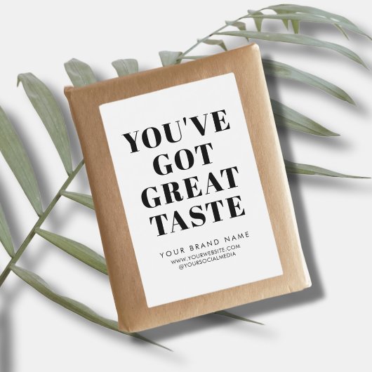 ホワモダンイト包装用ラベル フードラベル