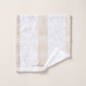 ホワモダンイト大理石カスタム製クリエレガントーム バスタオルセット (ウォッシュタオル)