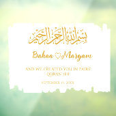 ホワモダンイト結婚ウェルカムサインデカールシール ウィンドウサイン (シート3)