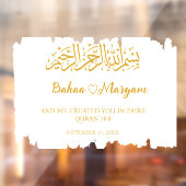 ホワモダンイト結婚ウェルカムサインデカールシール ウィンドウサイン (シート2)