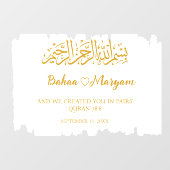 ホワモダンイト結婚ウェルカムサインデカールシール ウィンドウサイン (シート)