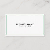 ホワモダンイト&グリーンランドスキャパー芝生サー気にビス 名刺 (裏面)